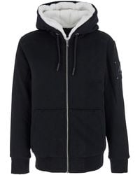 Moose Knuckles - Felpa 'Classic Bunny' Con Cappuccio Con Coulisse E Patc - Lyst