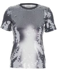 Sportmax - Embellished Crew Neck T-Shirt - Lyst