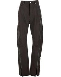 Rick Owens - 'Bolan Banana' Pants With Zip Details - Lyst