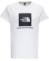 The North Face Cotton T-shirt With Logo Print - White