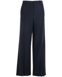 The Row - 'Dender' Pants With Belt Loops And A Welt Pocket On The B - Lyst