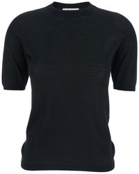 Max Mara - 'Gerico' Crewneck Sweater With Short Sleeves - Lyst