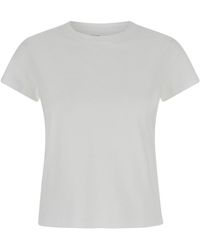 FRAME - Crewneck T-Shirt - Lyst