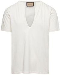 Gucci - Look 21 T-Shirt Tagliata - Lyst