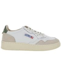 Autry - Low Top Sneakers Medalist Leather Trainers - Lyst