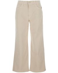 Mother - 'The Dodger Flod' Jeans With Belt Loops And Wide Leg - Lyst