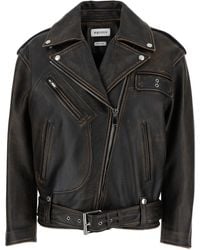 McQueen - Leather Jacket - Lyst