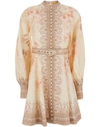 Zimmermann - Illuminate' Mini Dress - Lyst