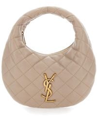 Saint Laurent - Handbag 'Icare' With Cassandre Plate On The Front And Qu - Lyst