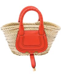 Borse. Astucci Chloé in Paglia Beige - 15304355