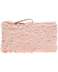 Dries Van Noten - Clutch Bag With All-Over Paillettes Embellishment - Lyst
