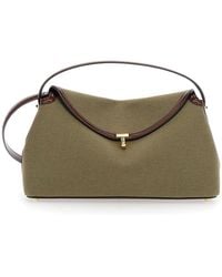 TOTEME - 'T-Lock' Corssbody Bag With Shoulder Strap And T-Closure - Lyst