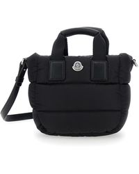 Moncler - Borsa A Mano 'Karadoc' Micro Con Tracolla Regolabile E Removib - Lyst