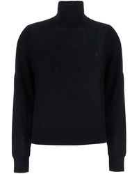 Polo Ralph Lauren - High Collar Sweater Wool Top - Lyst