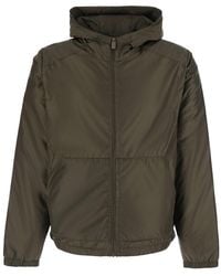Aspesi - Tech Fabric Jacket Polyamide Coat - Lyst