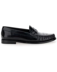 Celine - Mocassini Con Dettaglio Triomphe Tono Su Tono - Lyst
