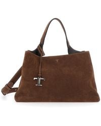 Tod's - Handbag With Adjustable And Removable Shoulder Strap And T - Lyst