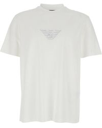 Emporio Armani - Crew Neck T-Shirt Cotton - Lyst