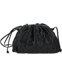 Bottega Veneta - Borsa A Tracolla 'Mini Pouch' Con Motivo Intreccio - Lyst