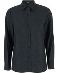 Theory - Camicia Con Colletto Classico - Lyst