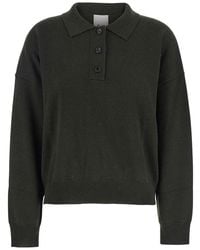 Allude - Polo Shirt With Classic Collar And Ribbed Trims - Lyst