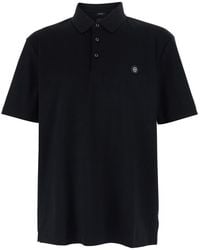 BOSS - Polo Con Colletto Classico E Patch Logo Sul Fronte - Lyst