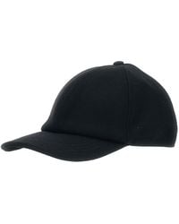 Gucci - Baseball Cap With Logo Lettering On The Side And Rear Closure With Web Detail - Lyst