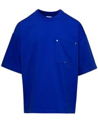Bottega Veneta - Oversize T-Shirt With V-Patch Pocket - Lyst
