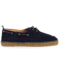 Castañer - Espadrilles 'Nemo T/186 Serraje' With Rounded Leather To - Lyst