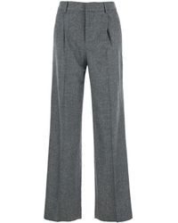 PT Torino - 'Lola' Pants With High Waist And Pleated Details - Lyst