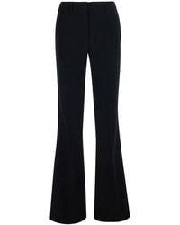 Le Plain - Pants With Flared Leg - Lyst