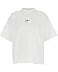 Balenciaga - T-Shirt With Logo - Lyst