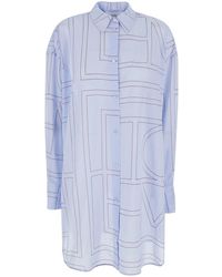 TOTEME - Shirt Dress Long Summer - Lyst