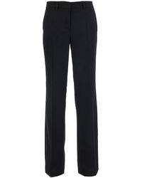 Le Plain - Straight Trousers - Lyst