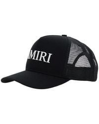 Amiri - Baseball Cap With Logo Lettering On The Front And Mehs Panels - Lyst