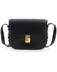 Soeur - 'Bellissima Mini' Crossbody Bag With Logo Detail On The Fr - Lyst