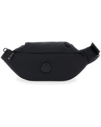 Moncler - 'Durance' Belt Bag With Logo Patch On The Front And Adju - Lyst