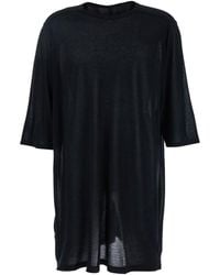 Rick Owens - 'Jumbo' Round Neck T-Shirt - Lyst