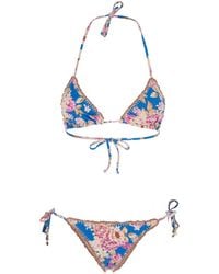 Anjuna - Bikini 'Reversible Bikini With Crochet Trim' - Lyst