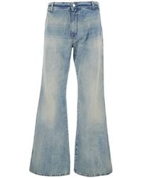 Amiri - Jeans With Logo Patch Applied On The Back - Lyst