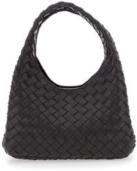 Bottega Veneta - 'Campana' Shoulder Bag Small With Two Top Handles - Lyst