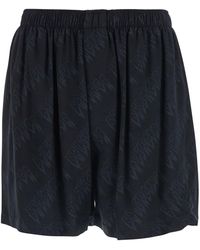 Balenciaga - High-Waisted Shorts With Front Pockets - Lyst