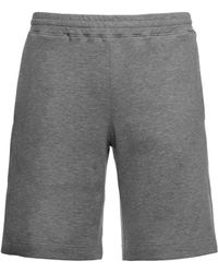 GAUDENZI - Cotton Shorts With Elastic Waist And Two Side Pockets, 9 - Lyst