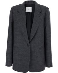 Grifoni - Single Breasted Blazer - Lyst