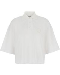 Brunello Cucinelli - Polo With Front Logo Patch - Lyst