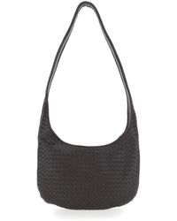 Bottega Veneta - Crossbody Bag With Top Zip Closure And Intreccio Motif - Lyst