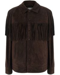 FRAME - Rodeo Suede Jacket - Lyst
