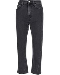 TOTEME - Jeans With High Waist And Belt Loops - Lyst