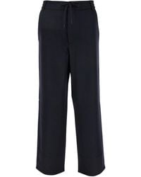 Moncler - Virgin-Wool Trousers - Lyst