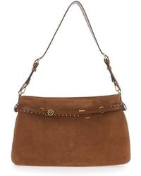 Pinko - Shoulder Bag With Strap With Logo Detail On The Front - Lyst
